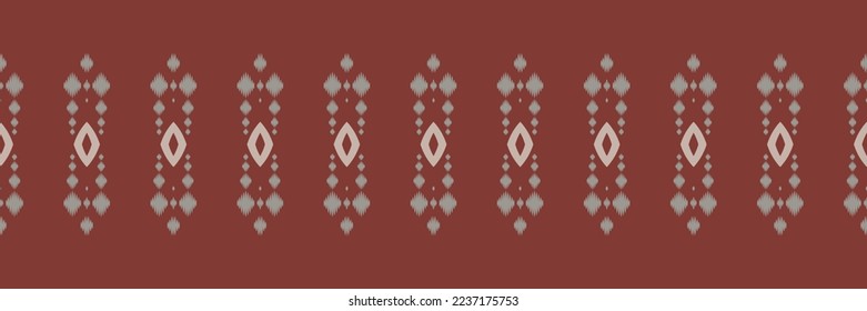 Ikat stripes tribal Aztec Seamless Pattern. Ethnic Geometric Batik Ikkat Digital vector textile Design for Prints Fabric saree Mughal brush symbol Swaths texture Kurti Kurtis Kurtas