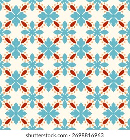 Ikat estilo patrón de tela Pintura Digital