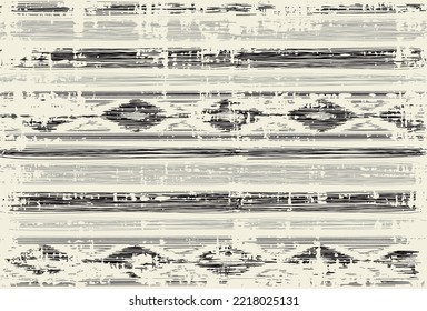 ikat style Pattern. Perfect for fabrics and decoration