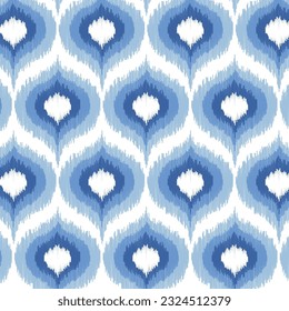 IKAT styled pattern design background