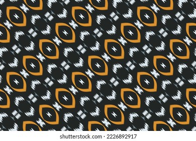 Ikat texture tribal background Seamless Pattern. Ethnic Geometric Ikkat Batik Digital vector textile Design for Prints Fabric saree Mughal brush symbol Swaths texture Kurti Kurtis Kurtas