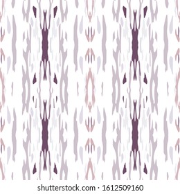 Ikat, Tie Dye. Batik, Hand Drawn Ornament. Geo Surface. Endless Repeat Painting.  Pink Rose Tribal Ethnic Modern Rug.  Ornamental Geometric Shibori Texture.