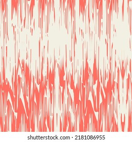 Patrón de tinte de tinta. Impresión de arte geométrico de tinta. Diseño japonés de acuarela contemporánea rosa y roja y beige. Fondo de Minimalismo de Shibory Rhombus. Imitación de bordado monocromo étnico.
