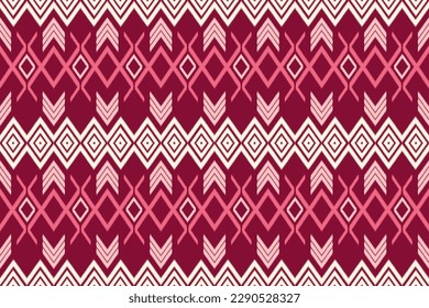 arte azteca oriental.Patrón abstracto de formas geométricas de diseño para tela, papel de pared, fondo, pared, mosaico, alfombra, envoltura, ropa, batik