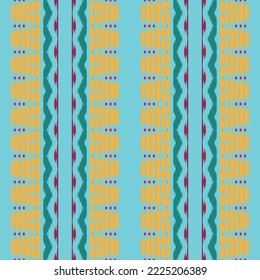 ikat triángulo batik textil patrón sin fisuras diseño vectorial digital para Print saree Kurti Borneo Tejidos símbolos de pincel de borde swatings elegantes