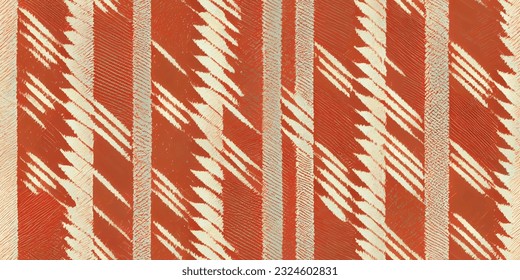 ikat tribal boho tie die colors flower seamless wallpaper. Motif ethnic handmade beautiful Ikat art. Ethnic abstract floral pink background art.