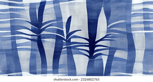 ikat tribal boho tie die colors flower seamless wallpaper. Motif ethnic handmade beautiful Ikat art. Ethnic abstract floral pink background art. 