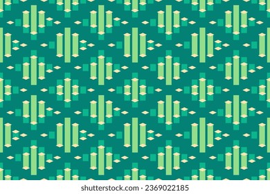 Ikat tribal Indian seamless pattern ethnic aztec fabric carpet mandala ornament native boho motif tribal textile geometric african american oriental traditional vector illustrations embroidery styles.