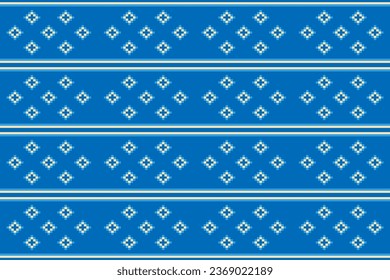 Ikat tribal Indian seamless pattern ethnic aztec fabric carpet mandala ornament native boho motif tribal textile geometric african american oriental traditional vector illustrations embroidery styles.