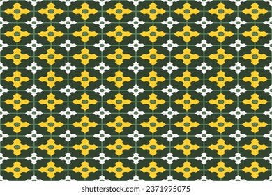 Ikat tribal Indian seamless pattern ethnic aztec fabric carpet mandala ornament native boho motif tribal textile geometric african american oriental traditional vector illustrations embroidery styles.