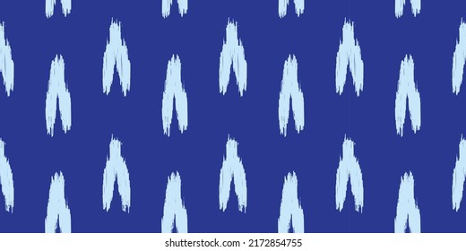Ikat tribal seamless pattern. Ethnic Aztec fabric carpetornament native boho chevron textile. oriental. Tranditional vector illustrations. Embroidery style