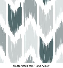 Ikat tye die boho vintage pattern seamless repeat vintage decor textile design organic hand made batik modern and trendy boho blue grey 