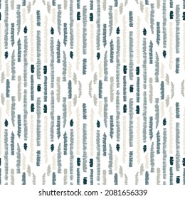 Ikat tye die boho vintage pattern seamless repeat vintage decor textile design organic hand made batik modern and trendy boho print blue grey 