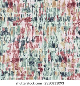 Ikat tye die boho vintage pattern seamless repeat vintage decor textile design .