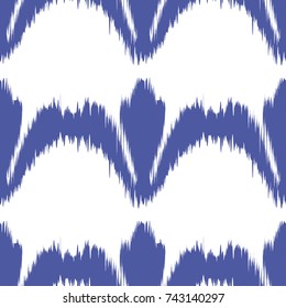 Ikat vector graphic pattern seamless design textile, fabric repeating background design for all web and print purposes
