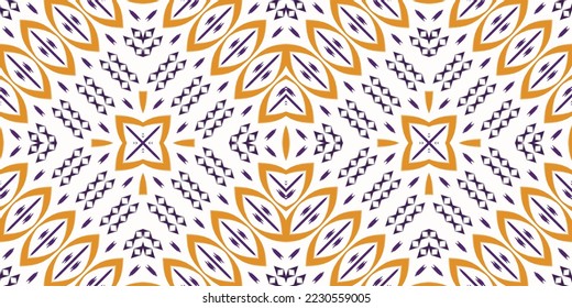 Ikat vector tribal backgrounds Seamless Pattern. Ikat Aztec Ethnic Geometric Batik Ikkat Digital vector textile Design for Prints Fabric saree Mughal brush symbol Swaths texture Kurti Kurtis Kurtas