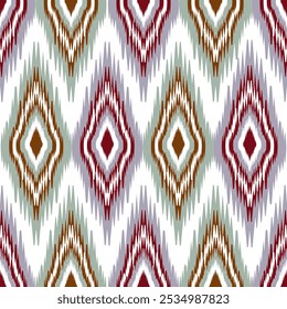 ikatseamless abstract style pattern background 