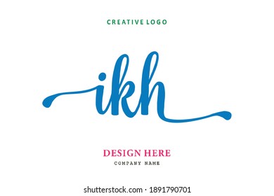 IKHlettering logo is simple, easy to understand and authoritative