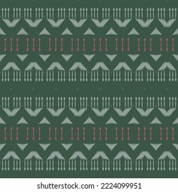 Ikkat or ikat Aztec batik textile seamless pattern digital vector design for Print saree Kurti Borneo Fabric border brush symbols swatches party wear
