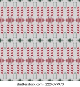 Ikkat or ikat Aztec batik textile seamless pattern digital vector design for Print saree Kurti Borneo Fabric border brush symbols swatches designer