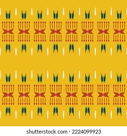 Ikkat or ikat background batik textile seamless pattern digital vector design for Print saree Kurti Borneo Fabric border brush symbols swatches stylish