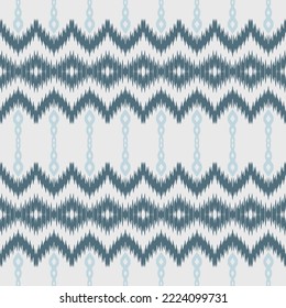Ikkat or ikat design batik textile seamless pattern digital vector design for Print saree Kurti Borneo Fabric border brush symbols swatches party wear
