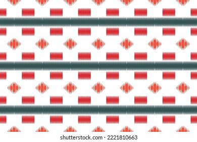 ikkat or ikat design tribal art Borneo Scandinavian Batik bohemian texture digital vector design for Print saree kurti Fabric brush symbols swatches