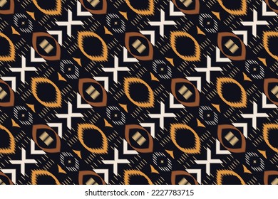 Ikkat o ikat diseñan un diseño vectorial digital de tipo textil transparente para Print saree Kurti Borneo Tejidos símbolos de pincel de malla de algodón