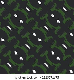 ikkat or ikat designs tribal color Borneo Scandinavian Batik bohemian texture digital vector design for Print saree kurti Fabric brush symbols swatches