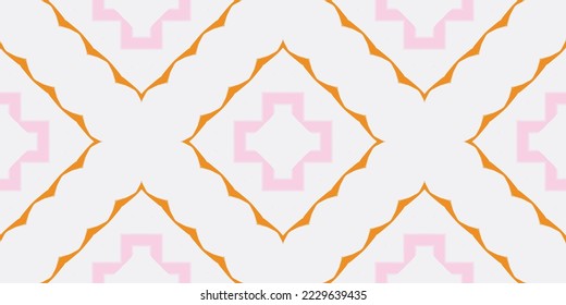 Ikkat or Ikat flower tribal backgrounds Seamless Pattern. Ethnic Geometric Batik Ikkat Digital vector textile Design for Prints Fabric saree Mughal brush symbol Swaths texture Kurti Kurtis Kurtas