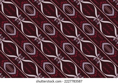 Ikkat oder ikat druckt batik textilen nahtlosen Muster digitalen Vektordesign für Print Saree Kurti Borneo Fabric Grenz-Pinselzeichen Swatte Baumwolle
