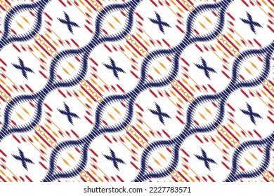Ikkat o ikat stripes batik textil diseño vectorial digital sin fisuras para Print saree Kurti Borneo Tejidos símbolos de pincel de borde swatches fiesta de desgaste
