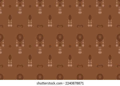 Ikkat or ikat stripes batik textile seamless pattern digital vector design for Print saree Kurti Borneo Fabric border brush symbols swatches stylish