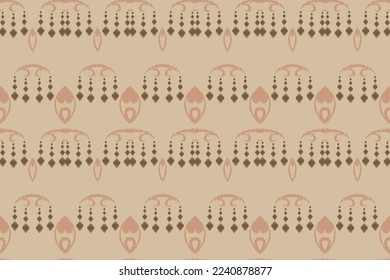 Ikkat or ikat stripes batik textile seamless pattern digital vector design for Print saree Kurti Borneo Fabric border brush symbols swatches designer