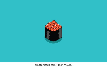 ikura food vector for your projects