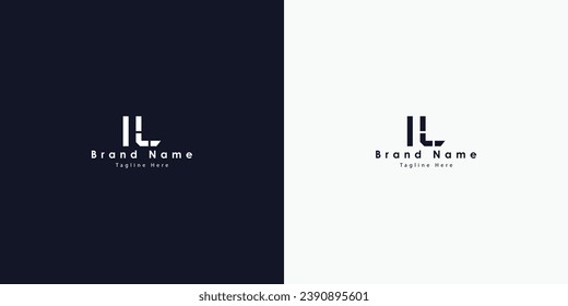 IL Letters vector logo design