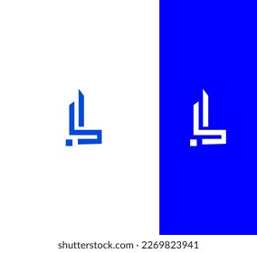 iL, Li, LL, L Letter Logo Vector Template Abstract Monogram Symbol 