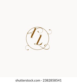 IL uniquely wedding logo symbol of your marriage and you can use it on your wedding stationary