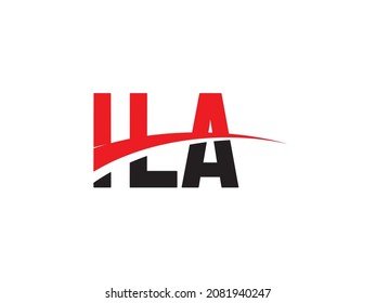 ILA Letter Initial Logo Design Vector Illustration