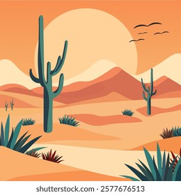 ILAND WITH SUN LANDSCAPE DESIGN