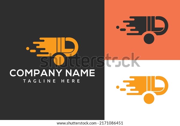 ILD logo, LD, ILD Delivery Logo designs Template.\
Illustration vector graphic of speed or moving element and letter D\
logo design concept. Perfect for, Delivery service, Delivery\
express logo design.