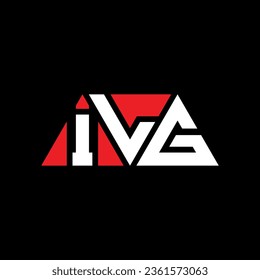ILG triangle letter logo design with triangle shape. ILG triangle logo design monogram. ILG triangle vector logo template with red color. ILG triangular logo Simple, Elegant, and Luxurious design.