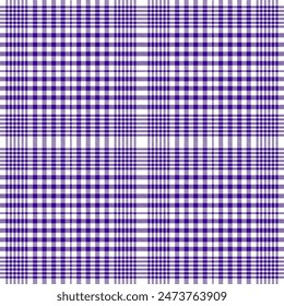 Illastration vector of Seamless blue tartan check pattern,EPS 10.