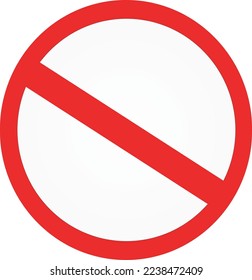 illegal alert circle symbol forbidden