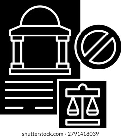 Illegal Art vector Icon Design Illustration