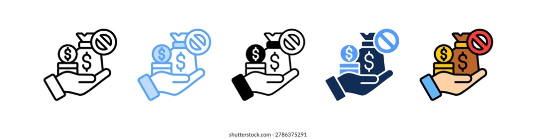 Illicit Finance Icon Multiple Style