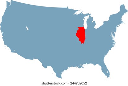 Illinois Map