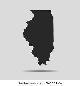 Illinois map