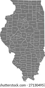 Illinois map