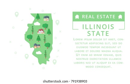 Illinois State real estate banner